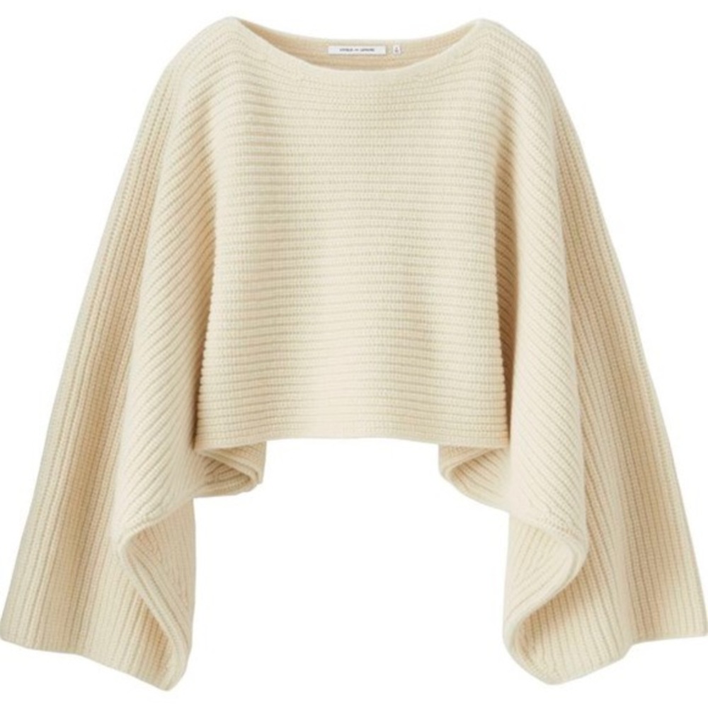 Uniqlo x Lemaire white cropped sweater